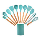 Kit Utensílios de Cozinha em Silicone