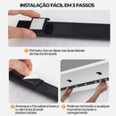 Luminária LED para Armário Sensor de Movimento USB Recarregável Magnética 3 Cores